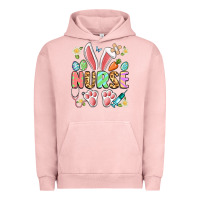 Pigment Salmon easter nurse bunny Urban Hoodie - Artiststas