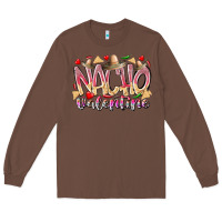 Chestnut nacho valentine Long Sleeve Tee - RacoonDesign