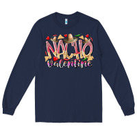 Navy nacho valentine Long Sleeve Tee - RacoonDesign