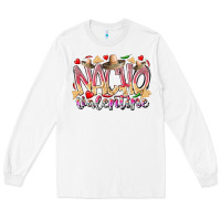 White nacho valentine Long Sleeve Tee - RacoonDesign