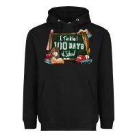 Black I tacked 100 days school Baseball Heavyweight Hoodie - NancyCooperArtShop