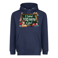 Navy I tacked 100 days school Baseball Heavyweight Hoodie - NancyCooperArtShop