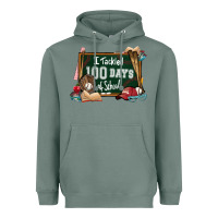 Sage I tacked 100 days school Baseball Heavyweight Hoodie - NancyCooperArtShop