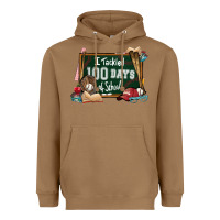 Toasted Coconut I tacked 100 days school Baseball Heavyweight Hoodie - NancyCooperArtShop