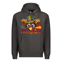 Smoke western thankful thanksgiving turkey Premium Hoodie - NancyCooperArtShop