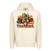 Tofu western thankful thanksgiving turkey Premium Hoodie - NancyCooperArtShop