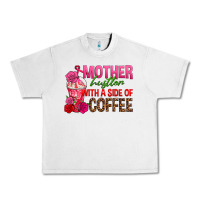 Lunar Rock mother hustler wt a side of coffee Urban Heavy Tee - texasbilliewilder