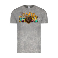 Cloud Rock fearless mom bear Vintage Tee - BarkalooDesign