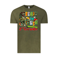 Vintage Olive ready to crush second grade Vintage Tee - texasbilliewilder