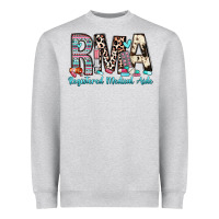 Heather Grey rma registered medical aide Heavyweight Sweatshirt - Zillion Design Studio