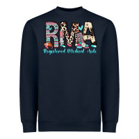 Navy rma registered medical aide Heavyweight Sweatshirt - Zillion Design Studio