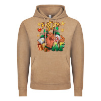 Vintage Coffee festive af christmas black man sneakers Vintage Hoodie - RanaPortraitStore