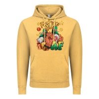 Vintage Mustard festive af christmas black man sneakers Vintage Hoodie - RanaPortraitStore