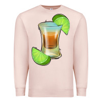 Pale Pink Tequila Shot Premium Sweatshirt - Jasminsmagicworld