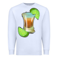 White Tequila Shot Premium Sweatshirt - Jasminsmagicworld