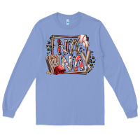 Colony Blue nana baseball Long Sleeve Tee - RacoonDesign