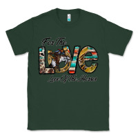 Sports Green for the love love of the horses Classic Tee - CowhideDigitalArt