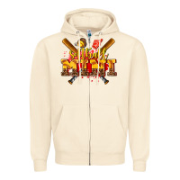 Sandshell softball mini Zipper Hoodie - AdoDesignShop