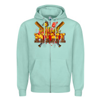 Softball Mini Zipper Hoodie | Teevron