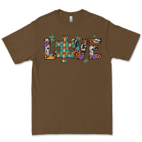 Cacao love autism awareness leopard cowhide Premium Tee - Artiststas