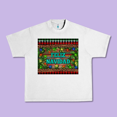 Feliz Navidad Urban Heavy Tee Designed By Ranaportraitstore