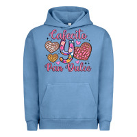 Pigment Pebble Blue cafecito y pan dulce Urban Hoodie - Artiststas