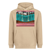 Mushroom western fringe cowhide leopard Heavyweight Hoodie - BarkalooDesign