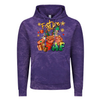 Cloud Purple festive af christmas black kid sneakers Vintage Hoodie - RanaPortraitStore