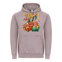 Vintage Zinc festive af christmas black kid sneakers Vintage Hoodie - RanaPortraitStore