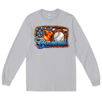 Moon Dust western american flag baseball Long Sleeve Tee - HRA Design Shop