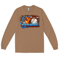 Toasted Coconut western american flag baseball Long Sleeve Tee - HRA Design Shop