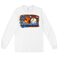 White western american flag baseball Long Sleeve Tee - HRA Design Shop