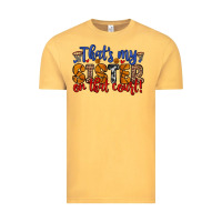Vintage Mustard that s my sister on that court Vintage Tee - Zillion Design Studio