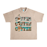 French Oak western coffees Urban Heavy Tee - BarkalooDesign