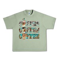Oil Green western coffees Urban Heavy Tee - BarkalooDesign