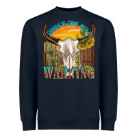 Navy shouldve come with a warning Heavyweight Sweatshirt - texasbilliewilder