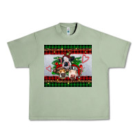 Oil Green christmas heifers Urban Heavy Tee - RanaPortraitStore