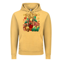 Vintage Mustard festive af christmas black girl children sneakers Vintage Hoodie - RanaPortraitStore