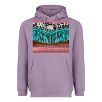 Lavender western fringe cowhide leopard Heavyweight Hoodie - BarkalooDesign