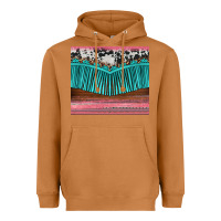 Meerkat western fringe cowhide leopard Heavyweight Hoodie - BarkalooDesign