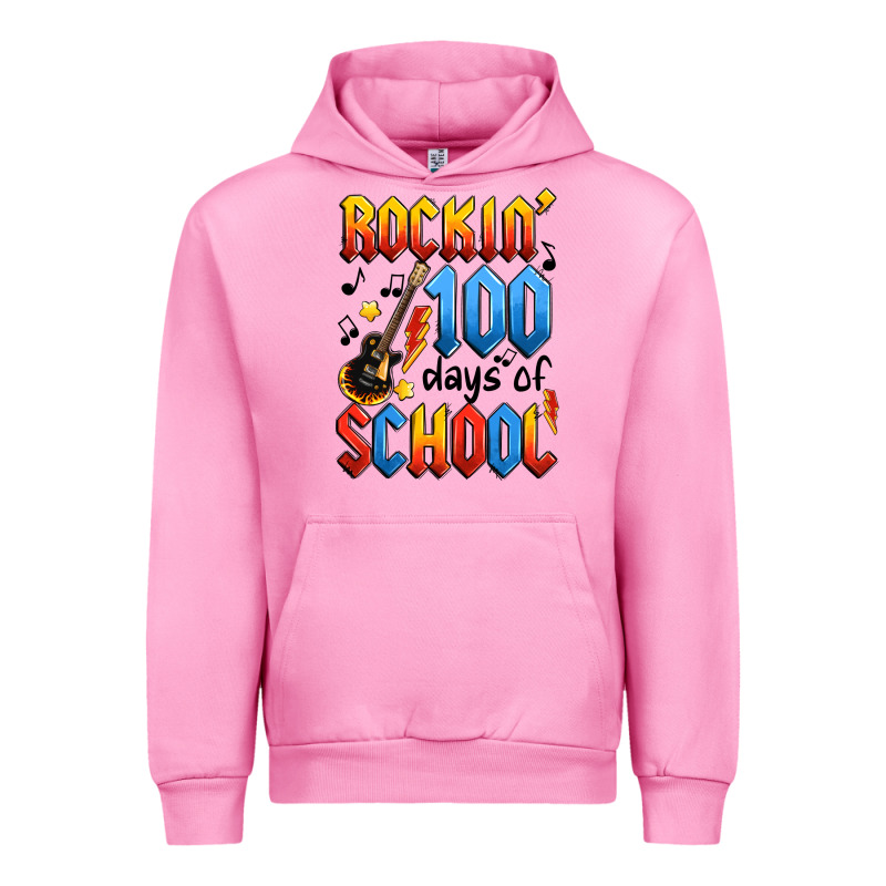 Rockin' 100 Days Of School Urban Hoodie by Artiststas | Teevron