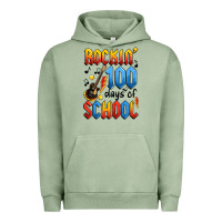 Pigment Oil Green rockin' 100 days of school Urban Hoodie - Artiststas