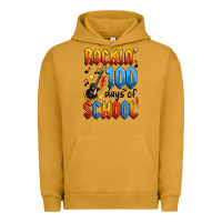 Pigment Peanut Butter rockin' 100 days of school Urban Hoodie - Artiststas