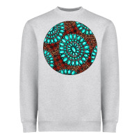Heather Grey Gemstone Christmas Heavyweight Sweatshirt - RanaPortraitStore