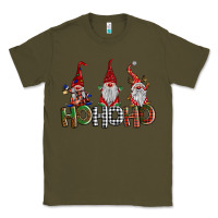 Army Green ho ho. ho gnomes Classic Tee - BarkalooDesign