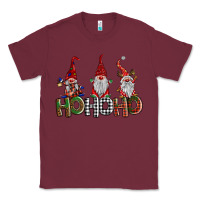 Burgundy ho ho. ho gnomes Classic Tee - BarkalooDesign