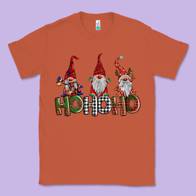 Ho Ho. Ho Gnomes Classic Tee Designed By Barkaloodesign
