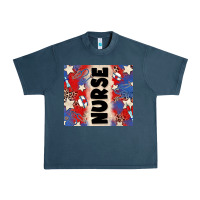 Midnight Navy american nurse Urban Heavy Tee - Zillion Design Studio