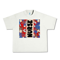 Pistachio american nurse Urban Heavy Tee - Zillion Design Studio