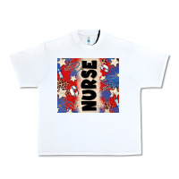 White american nurse Urban Heavy Tee - Zillion Design Studio
